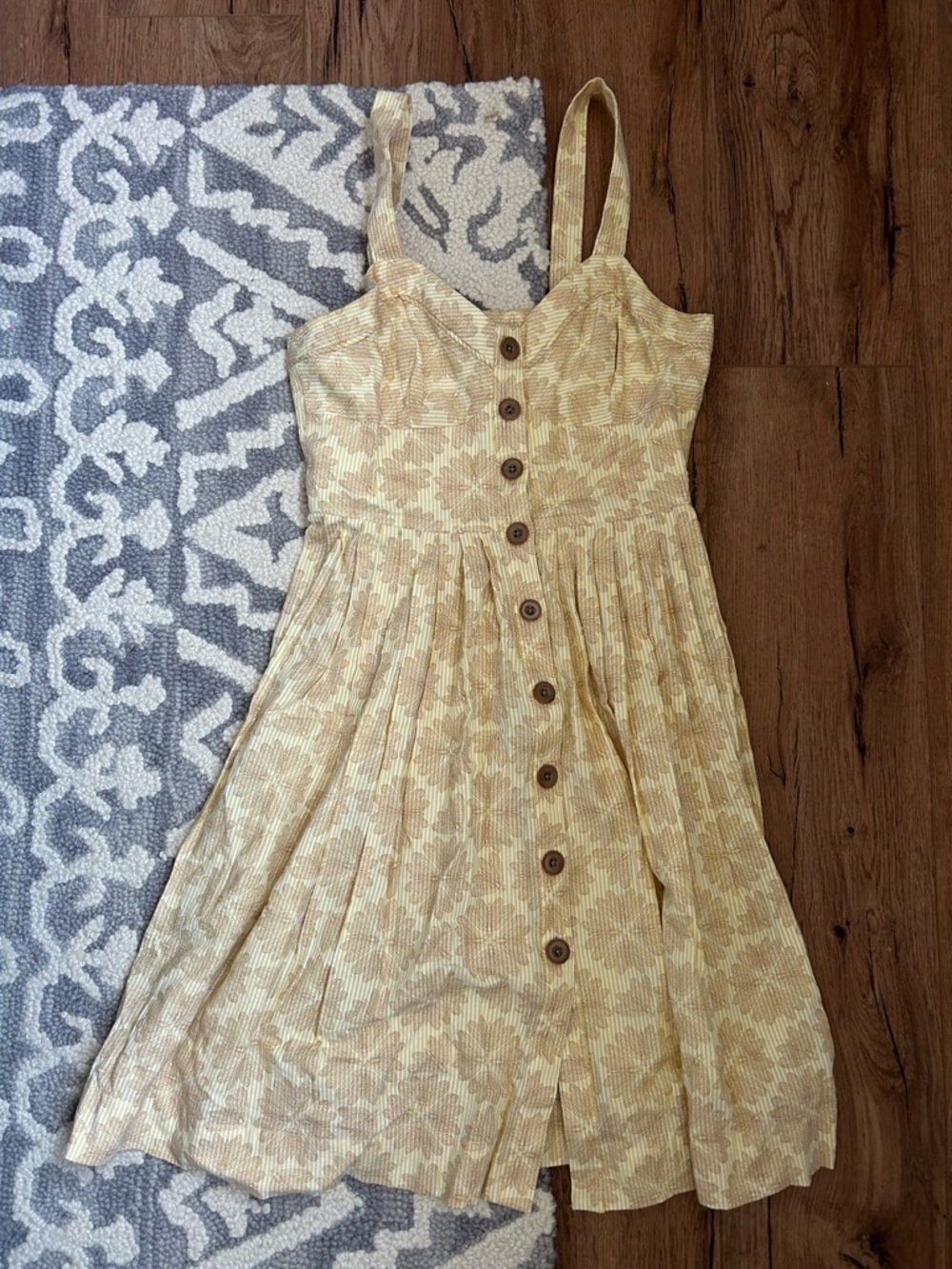 Anthropologie Maeve Button-front dress size 2